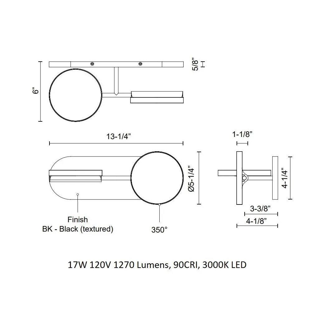 Novel Vanity Light