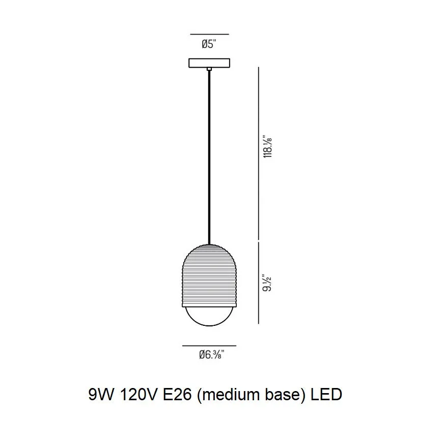Nucli Outdoor Pendant Light