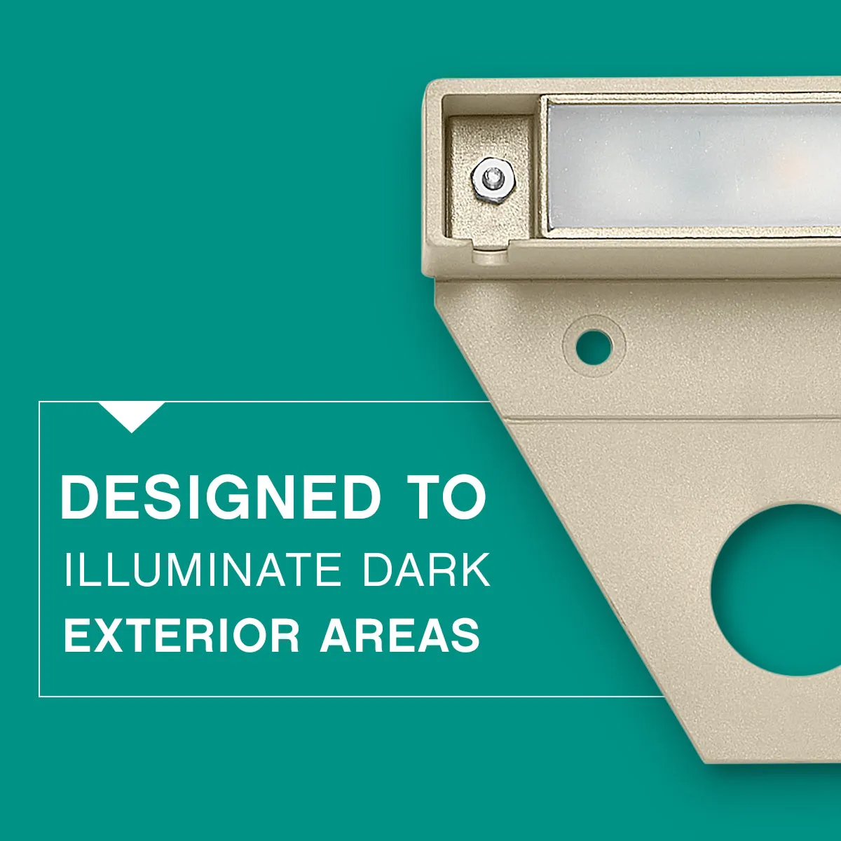 Nuvi 3.25 inch width LED Landscape Deck Light