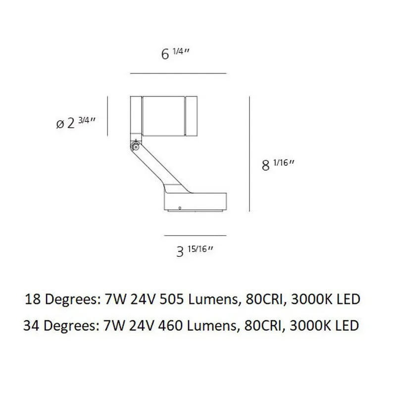Obice Mini Outdoor LED Wall Light