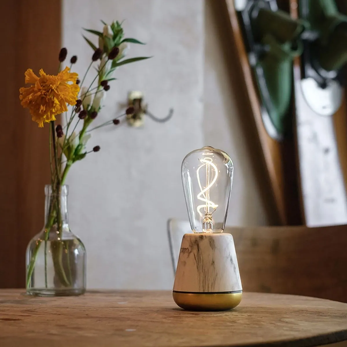 One Outdoor Portable Table Lamp