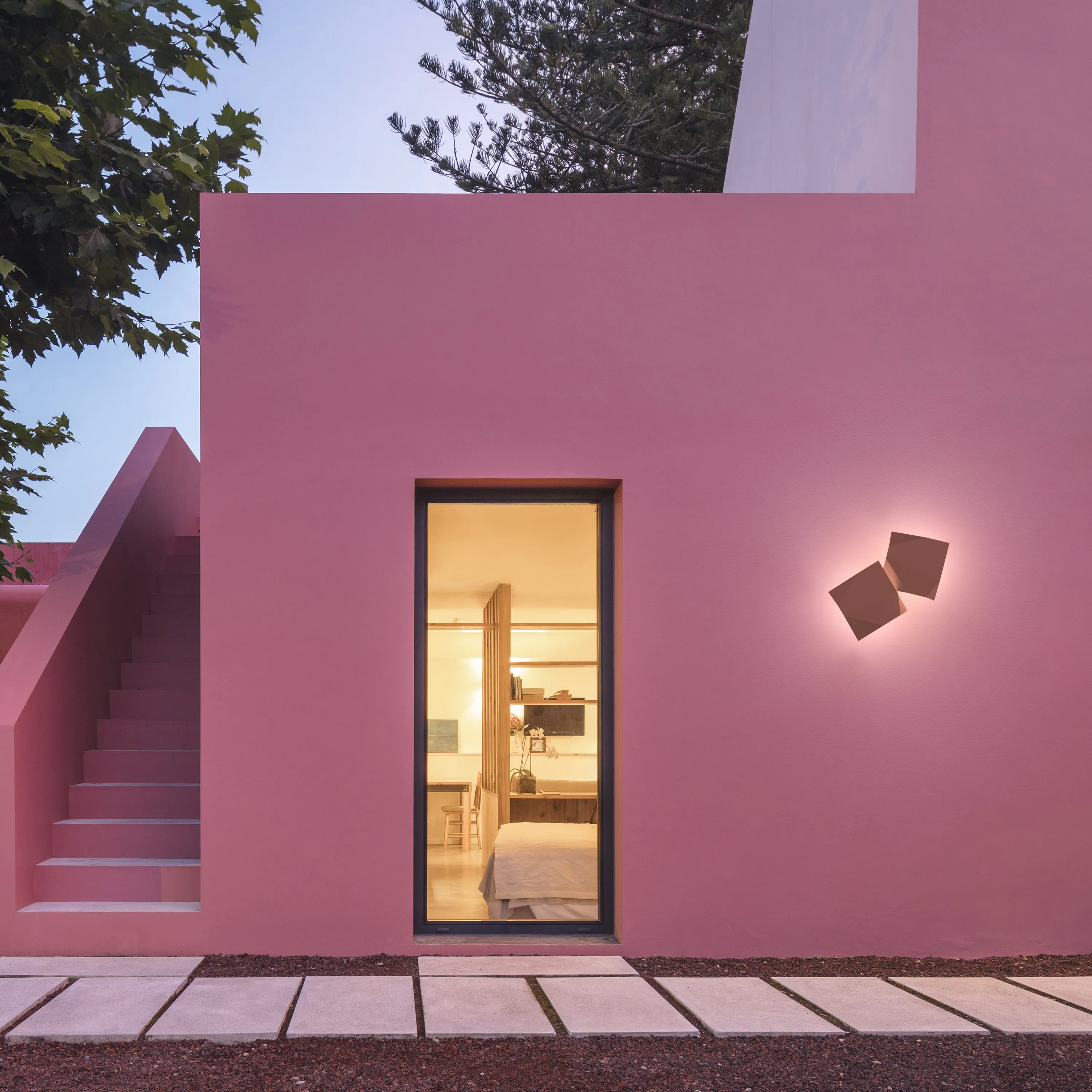 Origami Outdoor Wall Sconce
