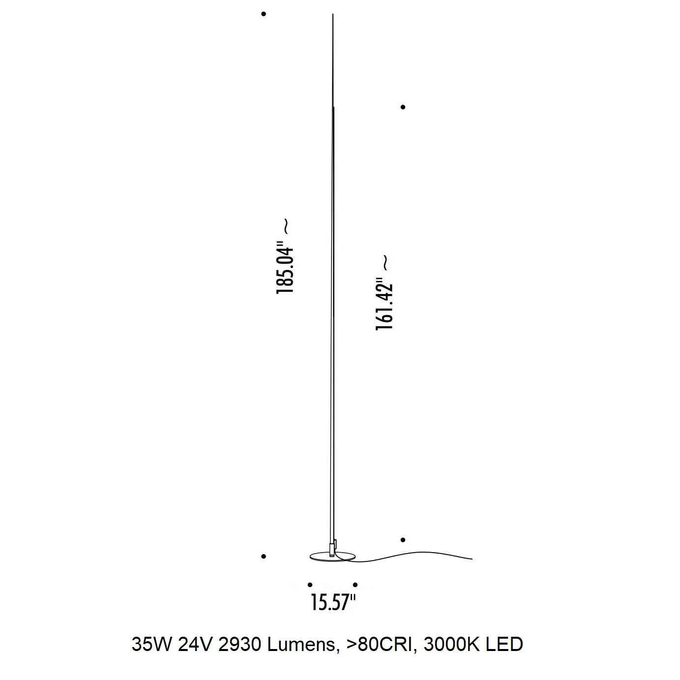 Origine Outdoor LED Floor Lamp
