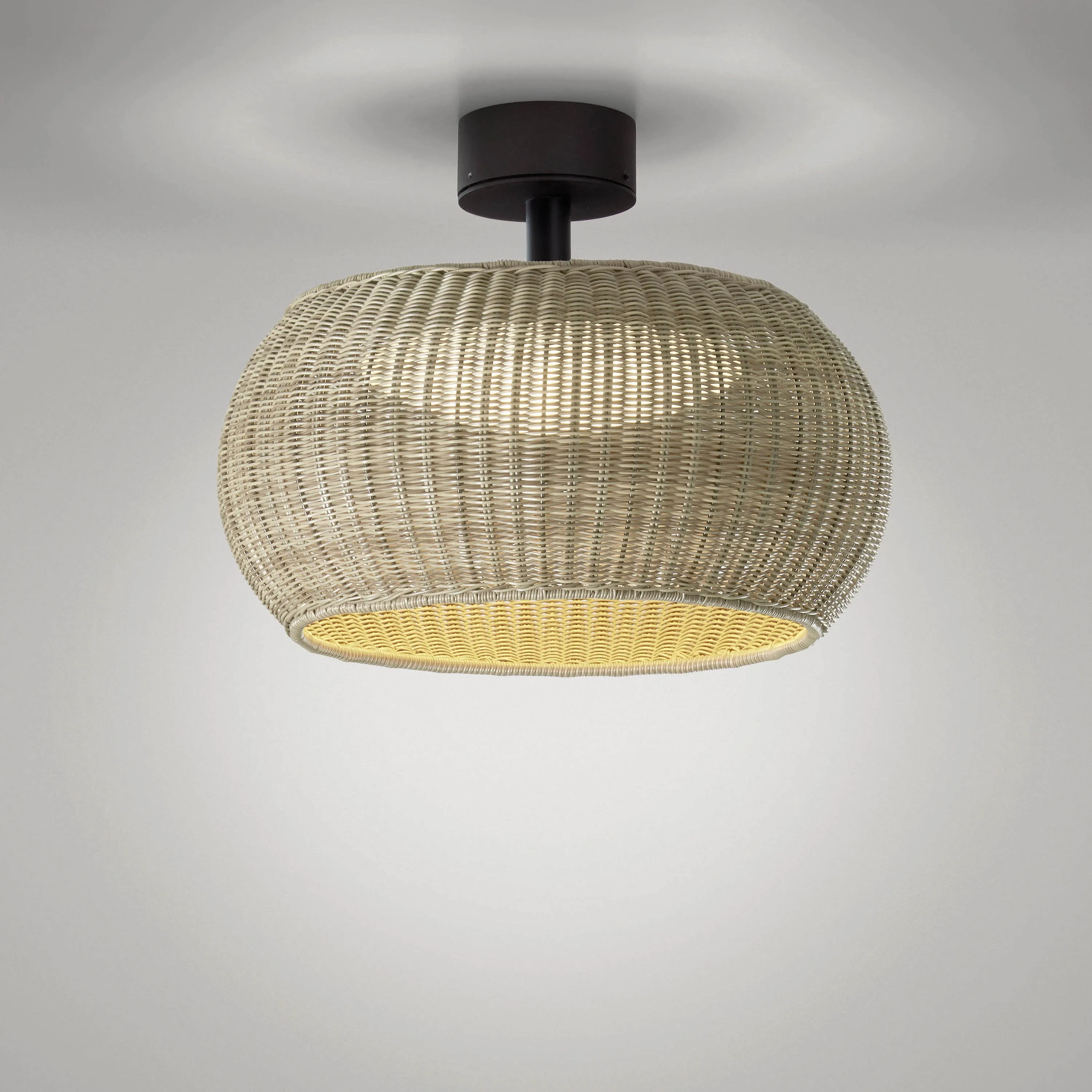 Perris Outdoor LED Semi Flush Mount