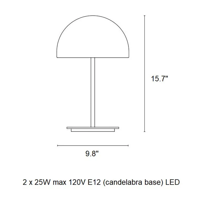 Pin Table Lamp