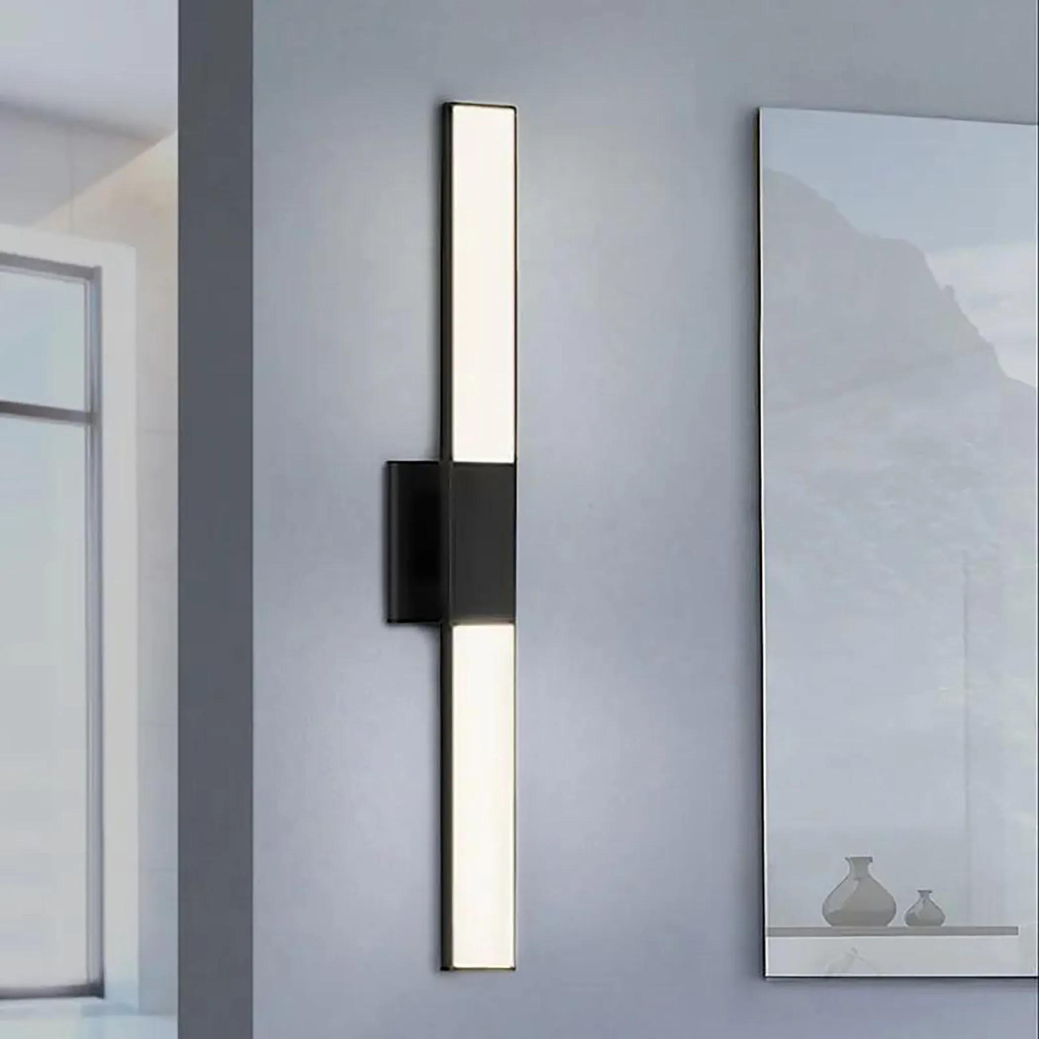 Planes LED Double Sconce
