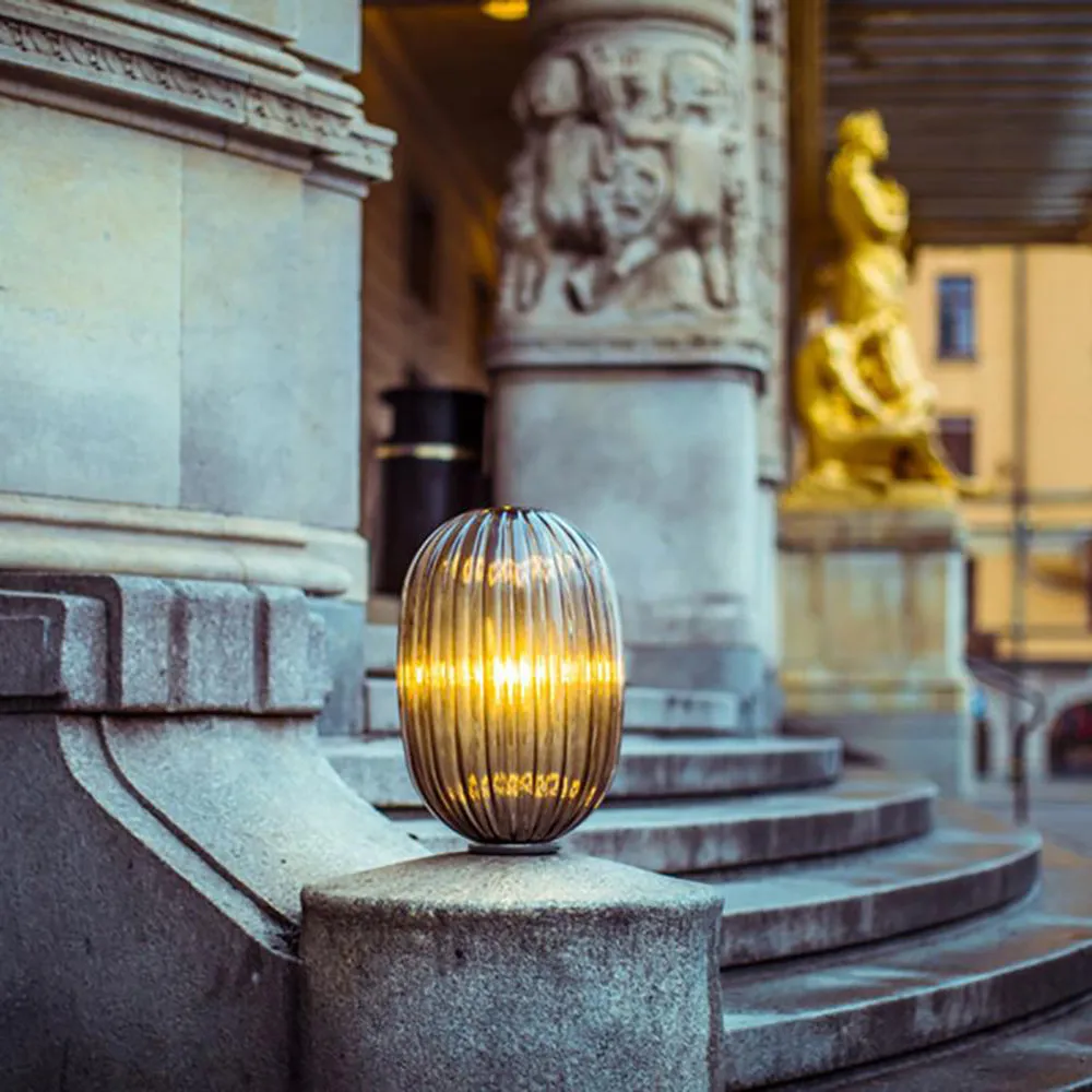 Plass Media Table Lamp