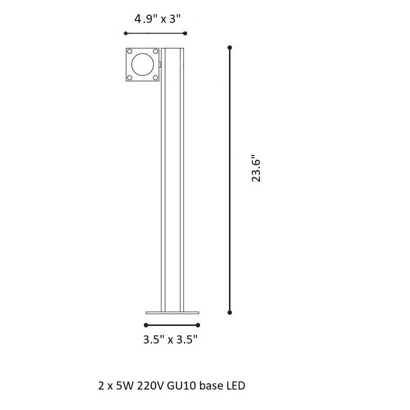 Q-Bic Bollard Light