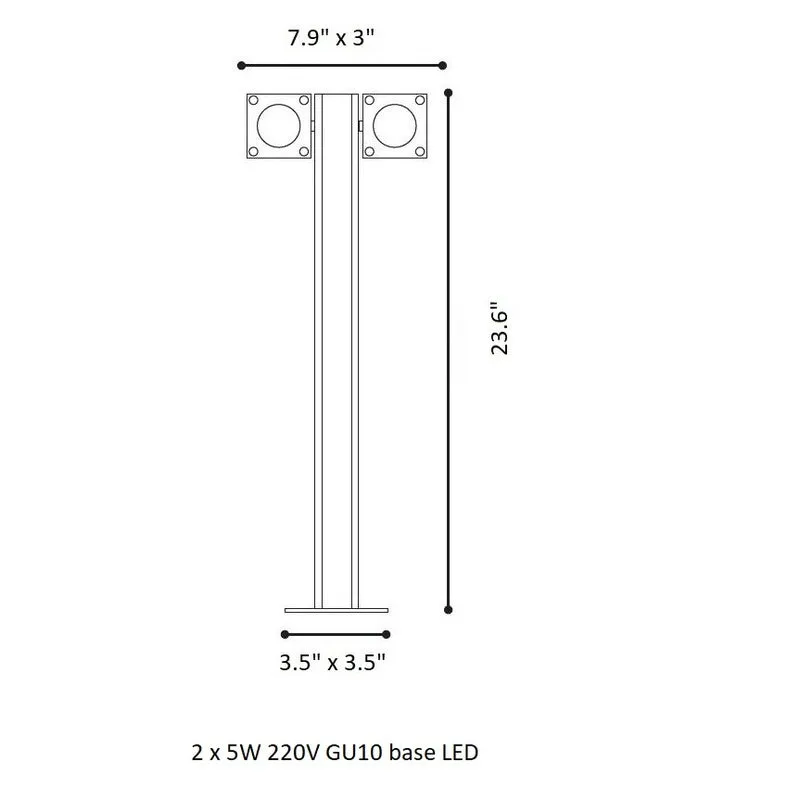 Q-Bic Bollard Light