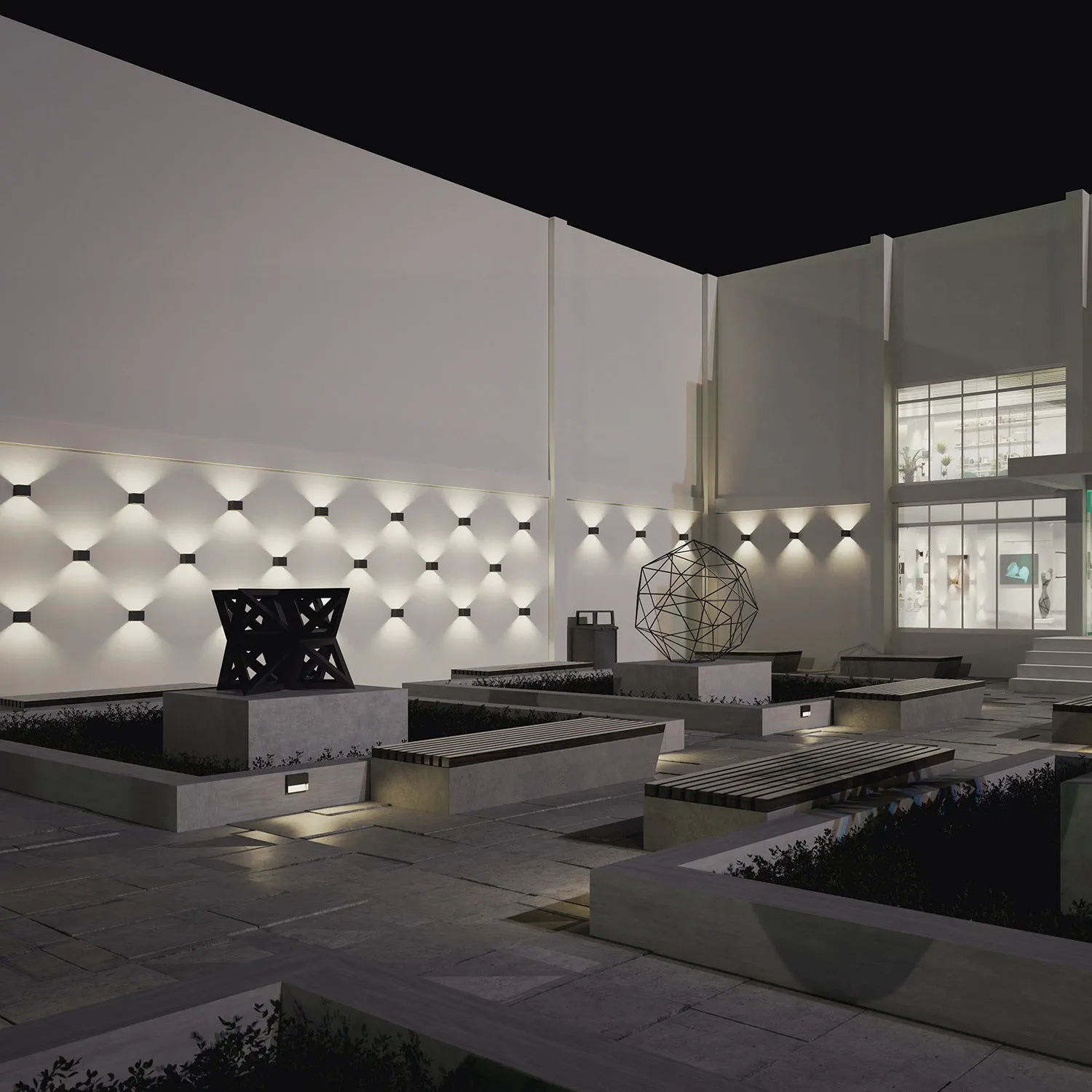 QB Outdoor Wall Sconce