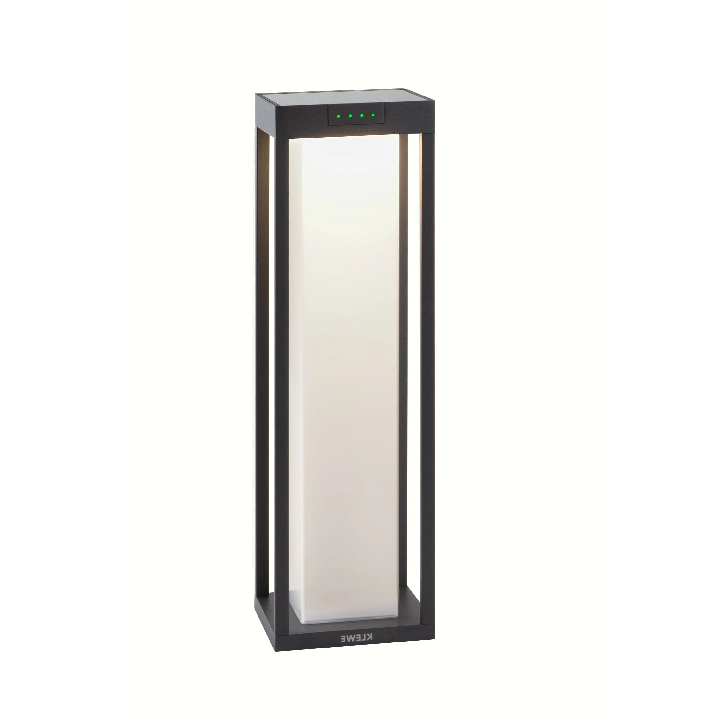 Radia Moon Outdoor LED Solar Bollard Light