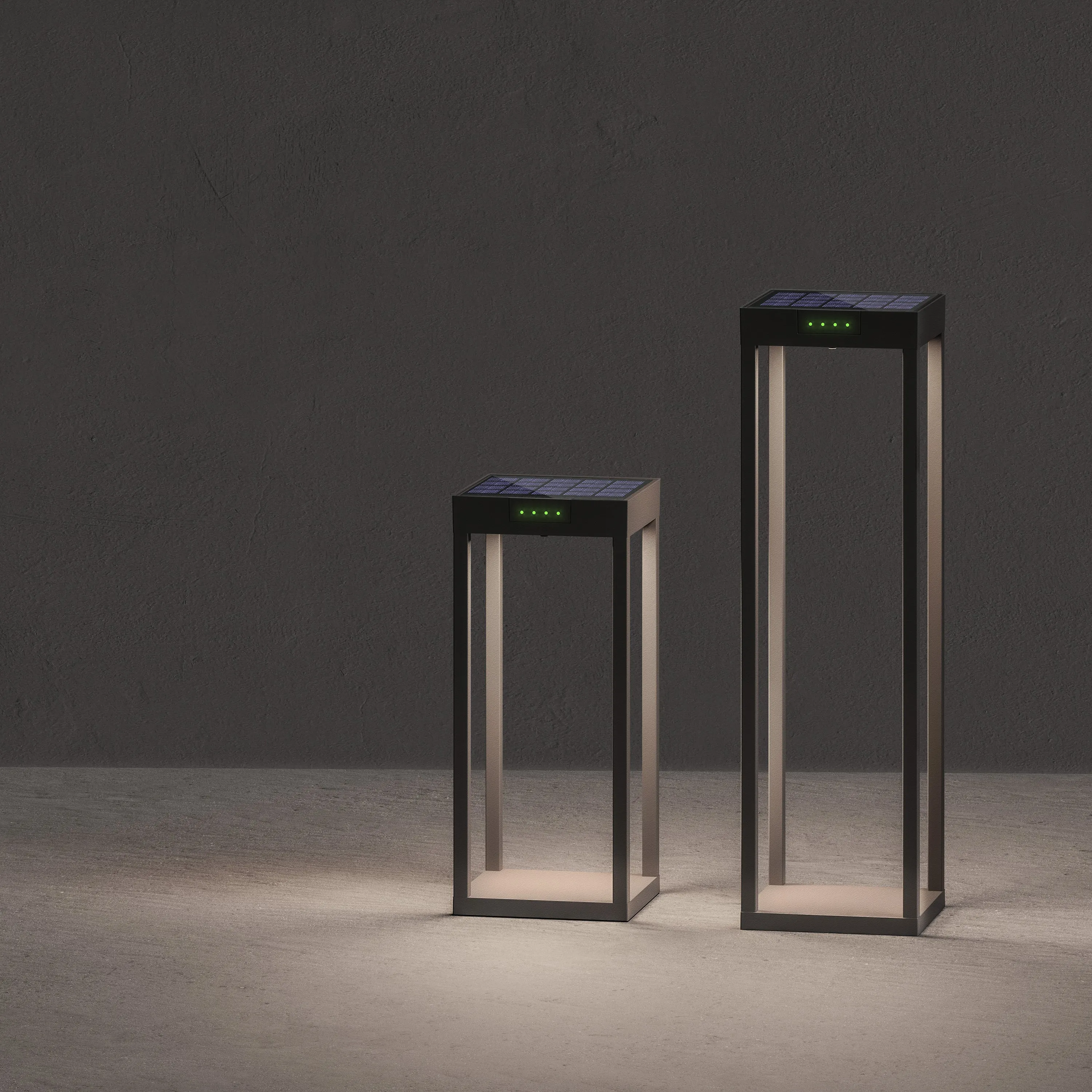 Radia Outdoor LED Solar Bollard Light