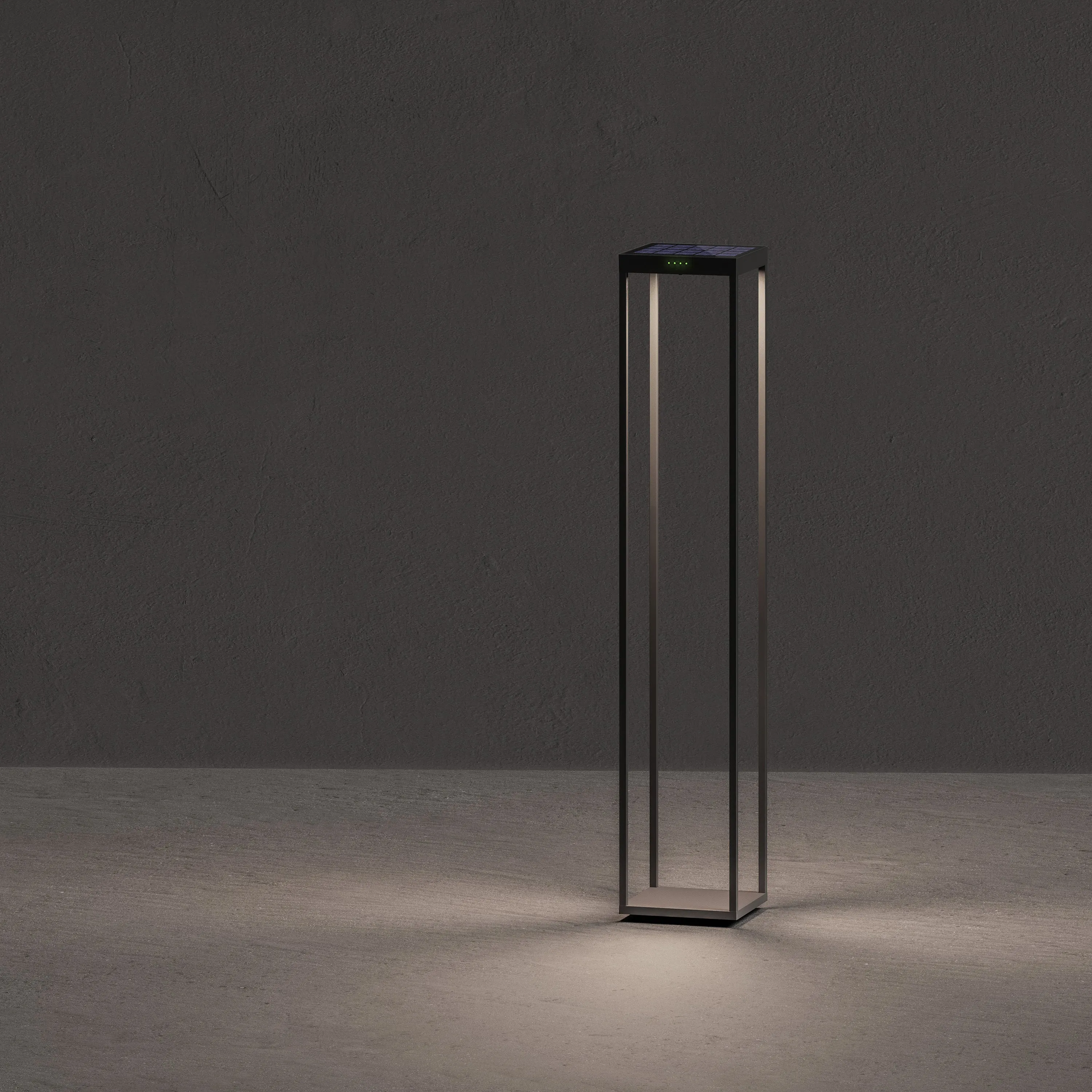 Radia Outdoor LED Solar Bollard Light