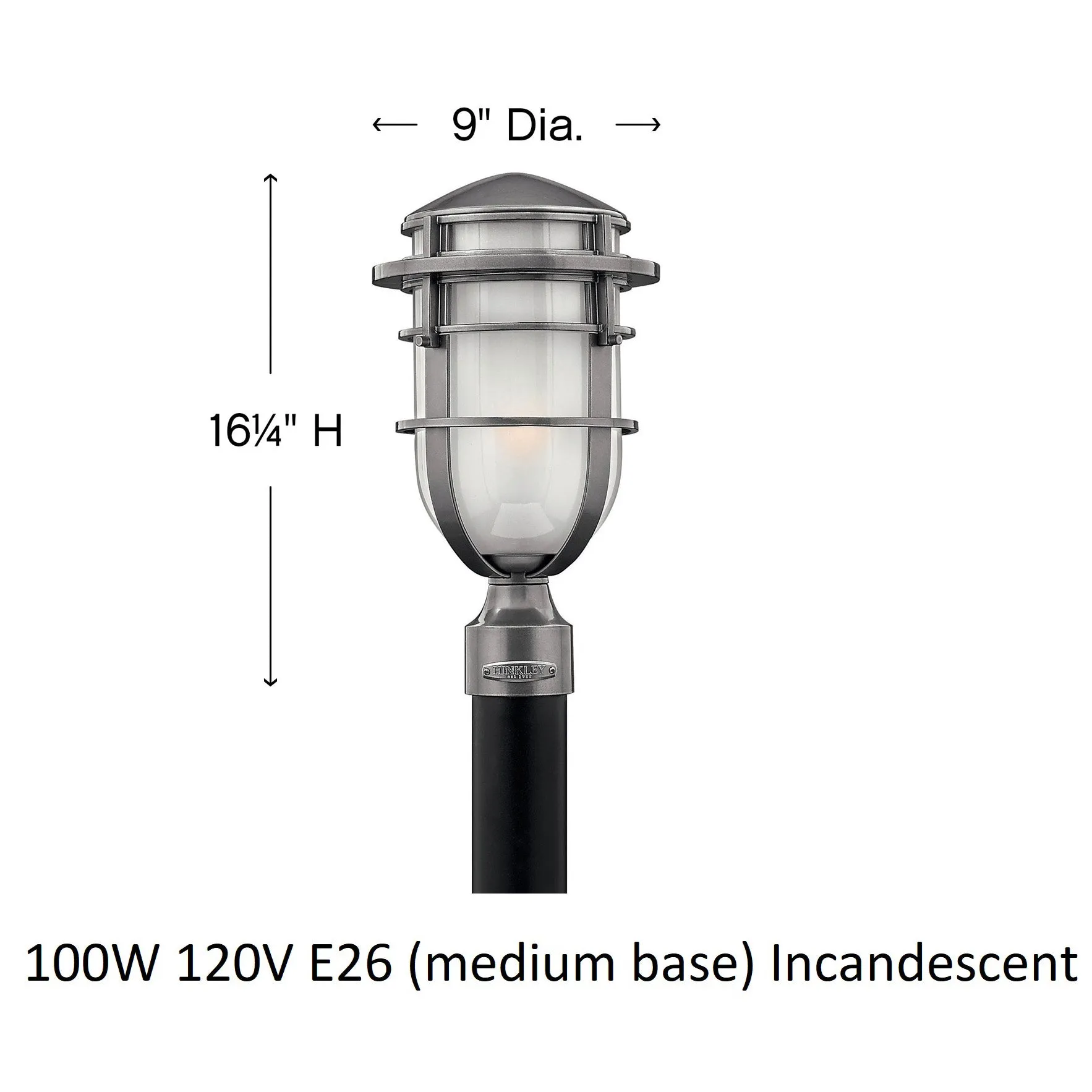 Reef Outdoor Post or Pier Light