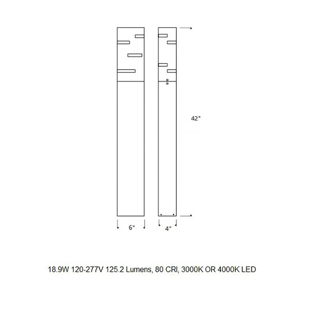 Revel Outdoor Bollard Light
