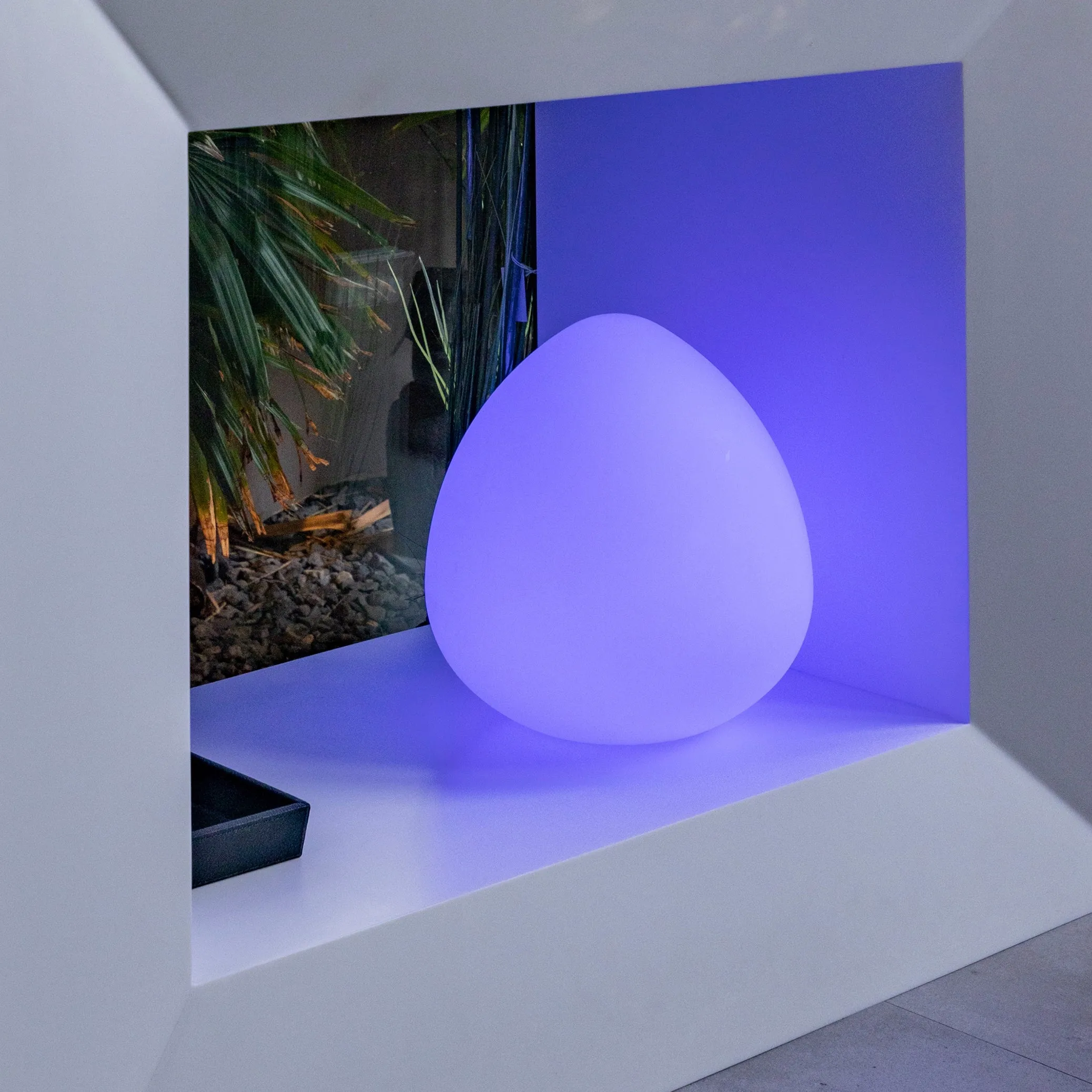 Rock Outdoor Bluetooth LED Table Lamp