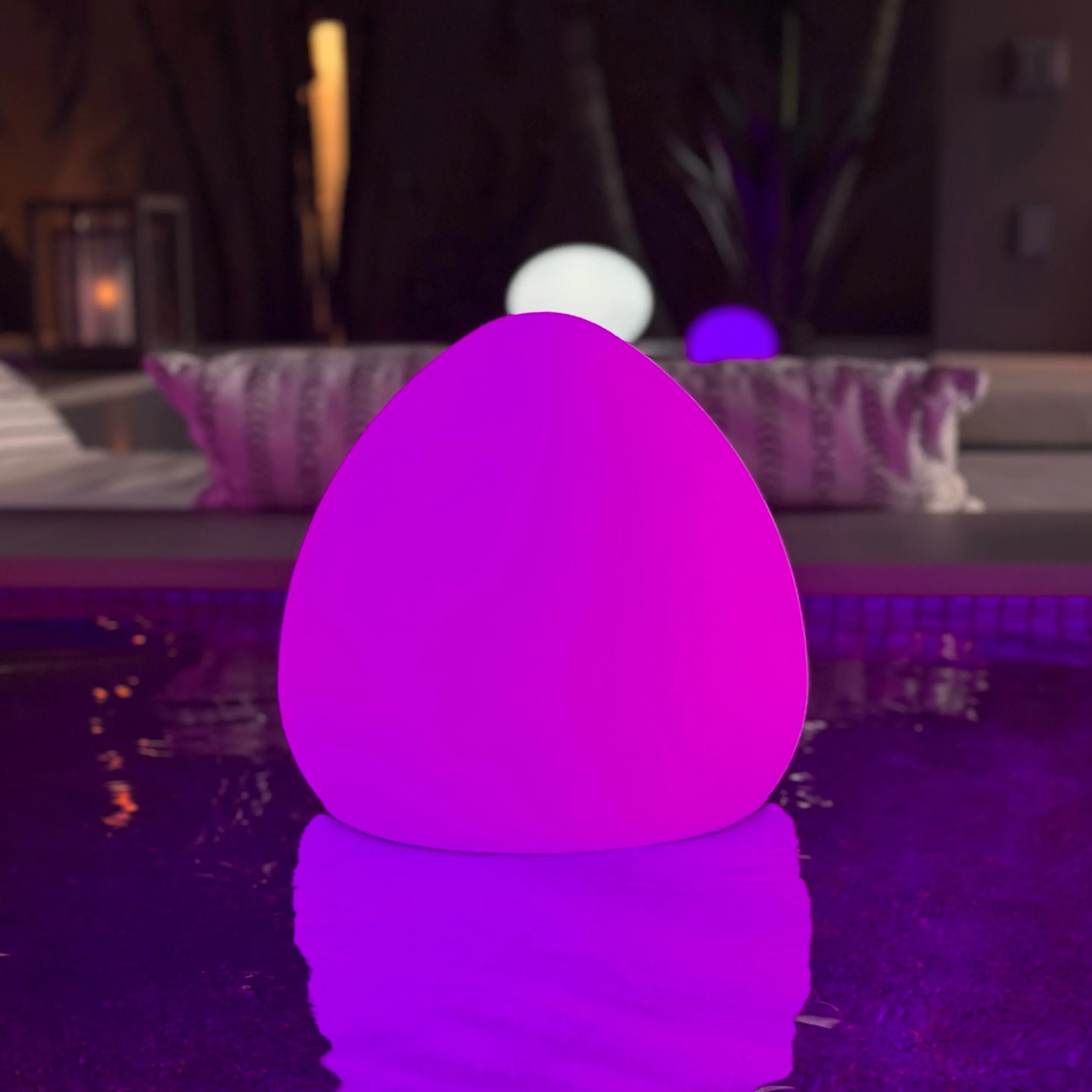 Rock Outdoor Bluetooth LED Table Lamp