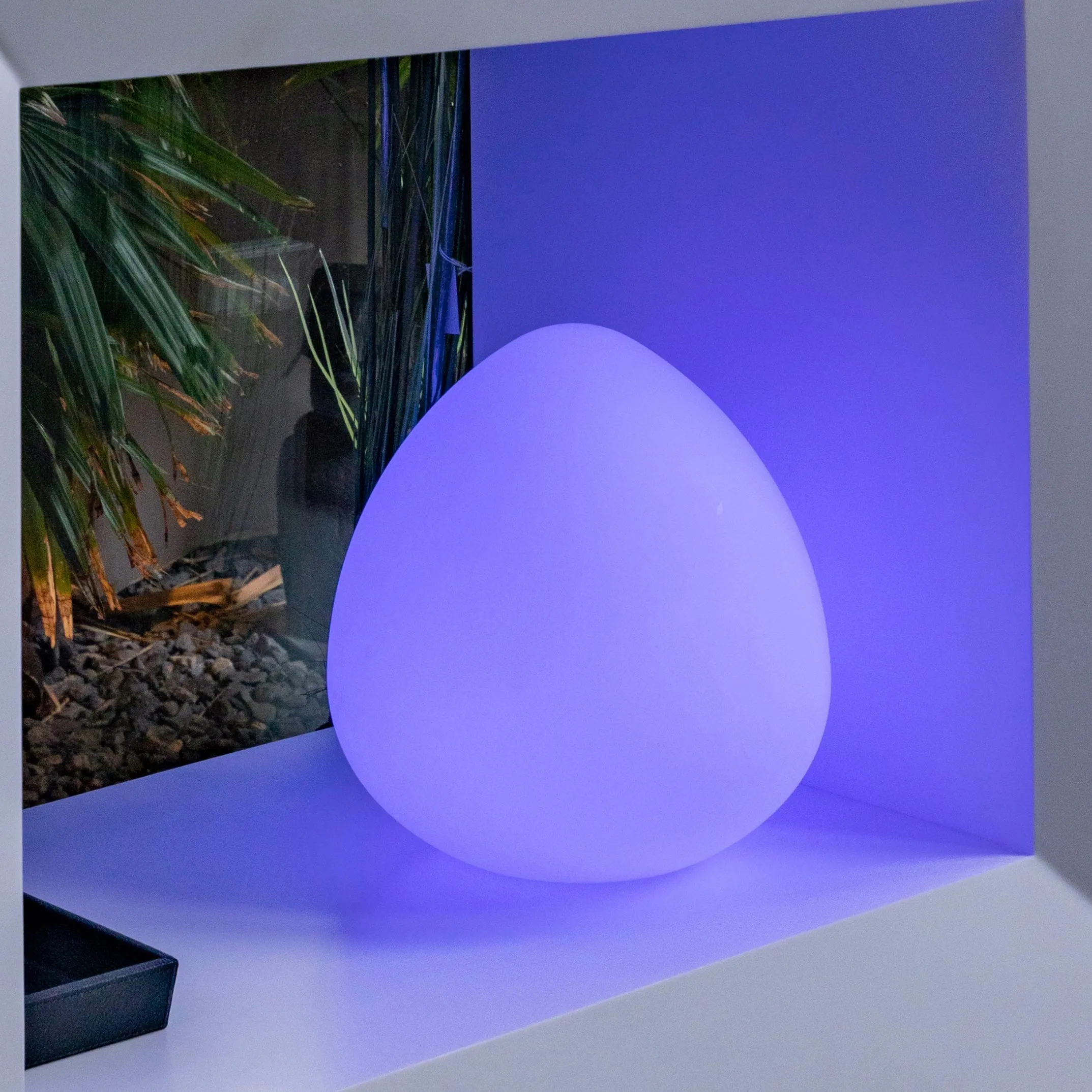 Rock Outdoor Bluetooth LED Table Lamp