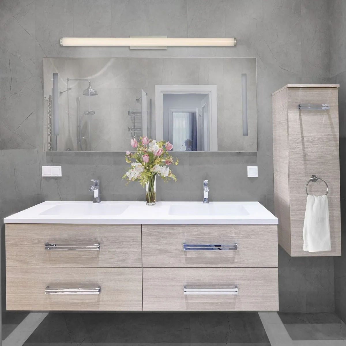 Sabre Bathroom Vanity Wall Light