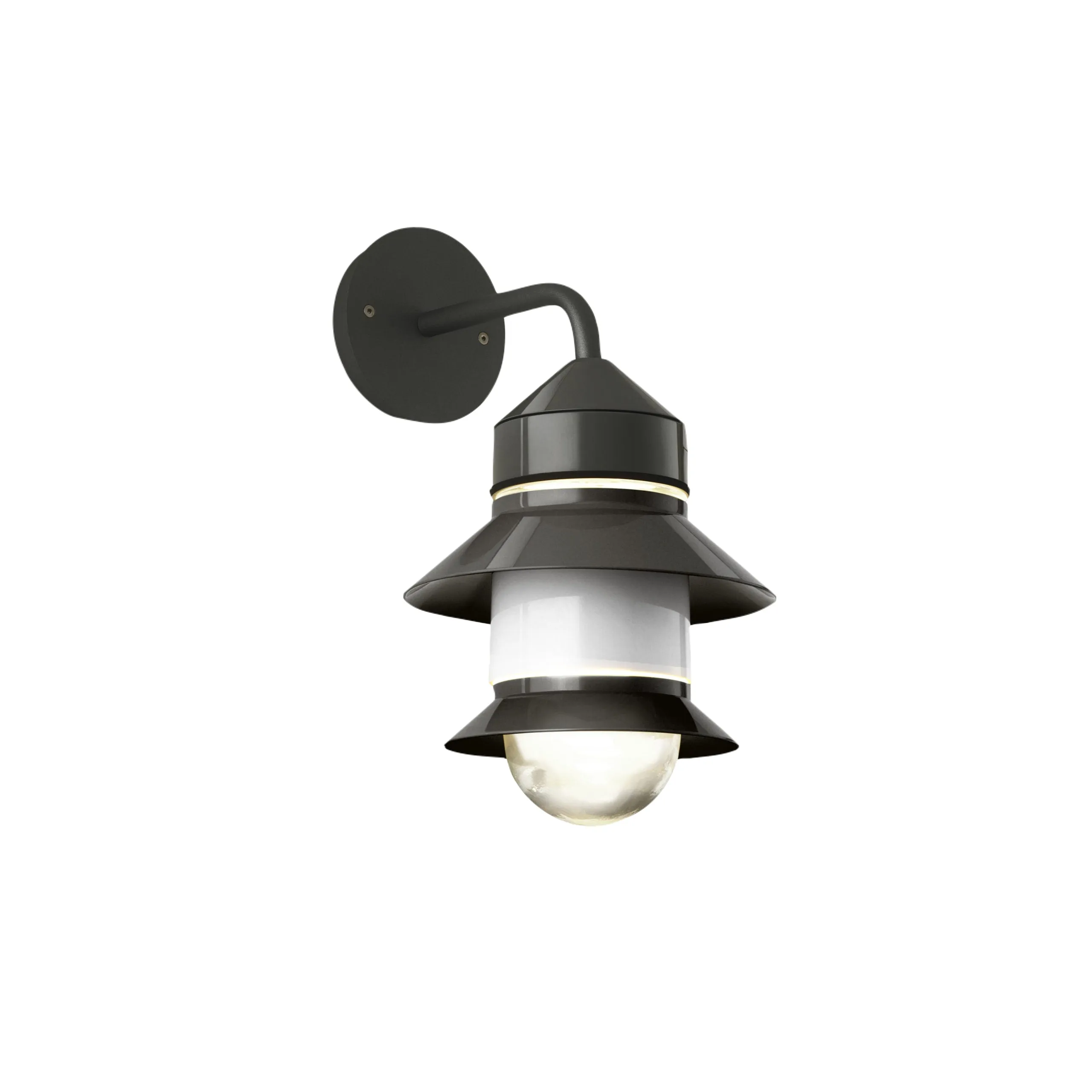 Santorini Fixed Stem Outdoor Wall Sconce