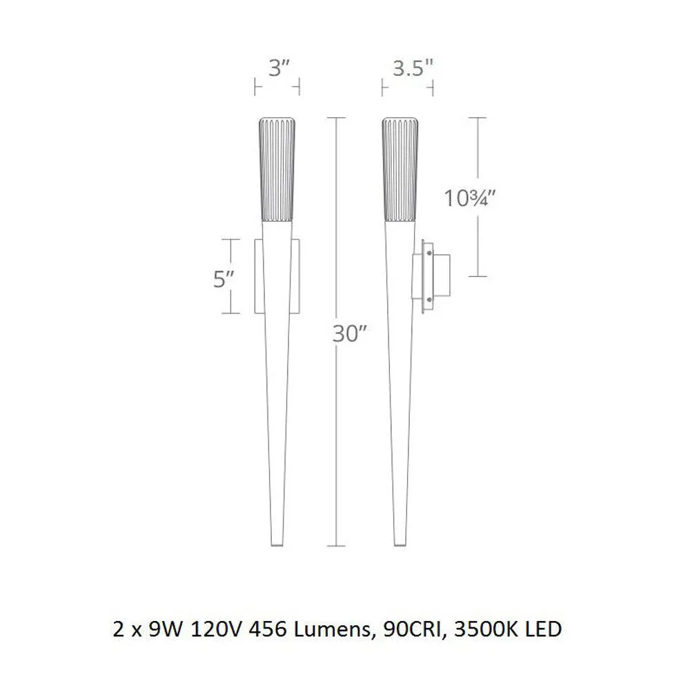 Scepter LED Wall Sconce
