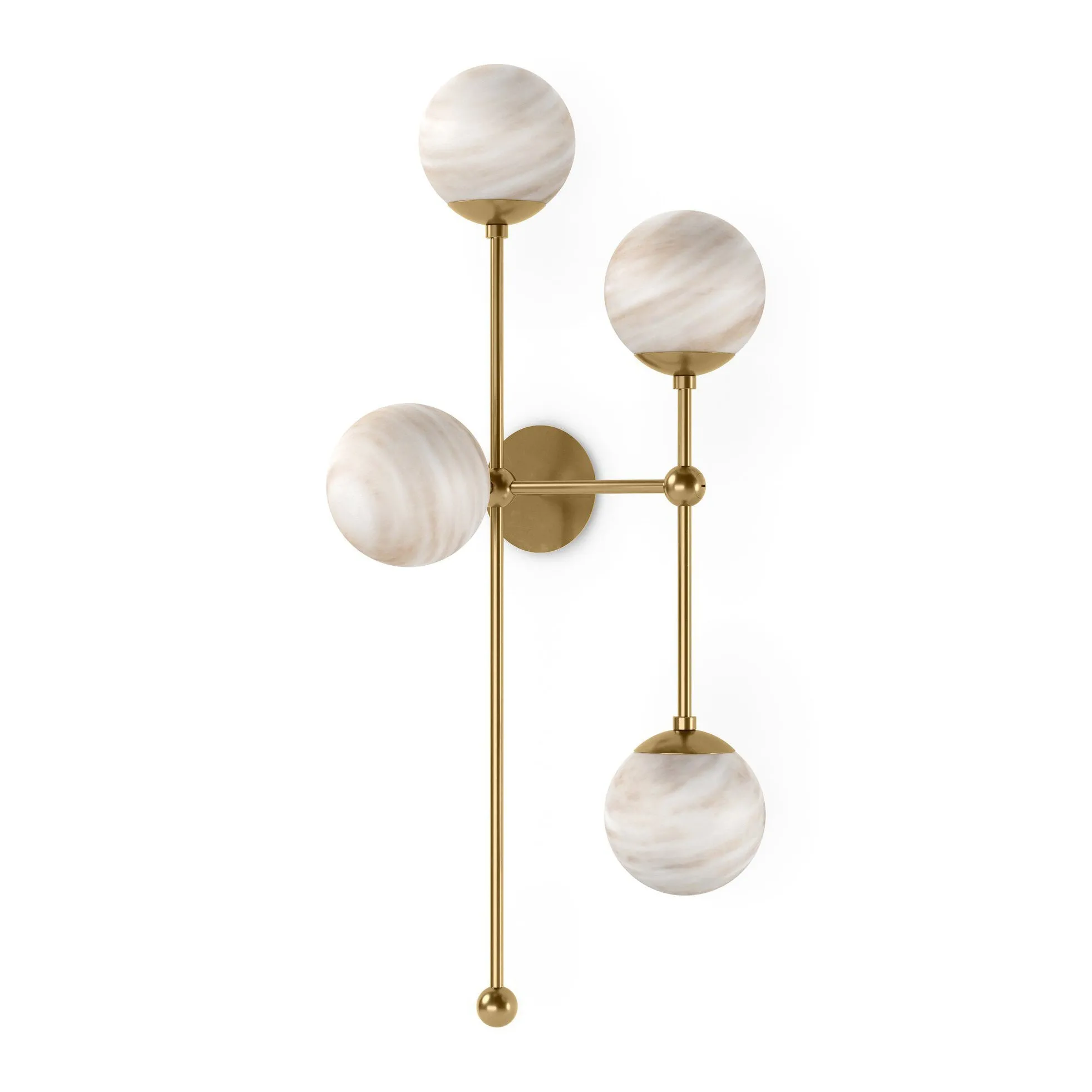 Schwung Armstrong 4-Light Wall Sconce