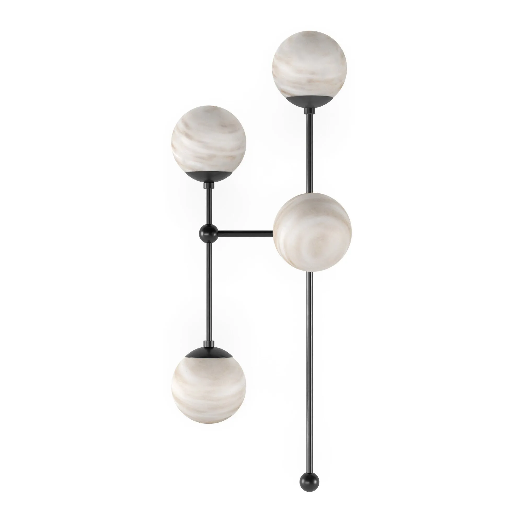 Schwung Armstrong 4-Light Wall Sconce