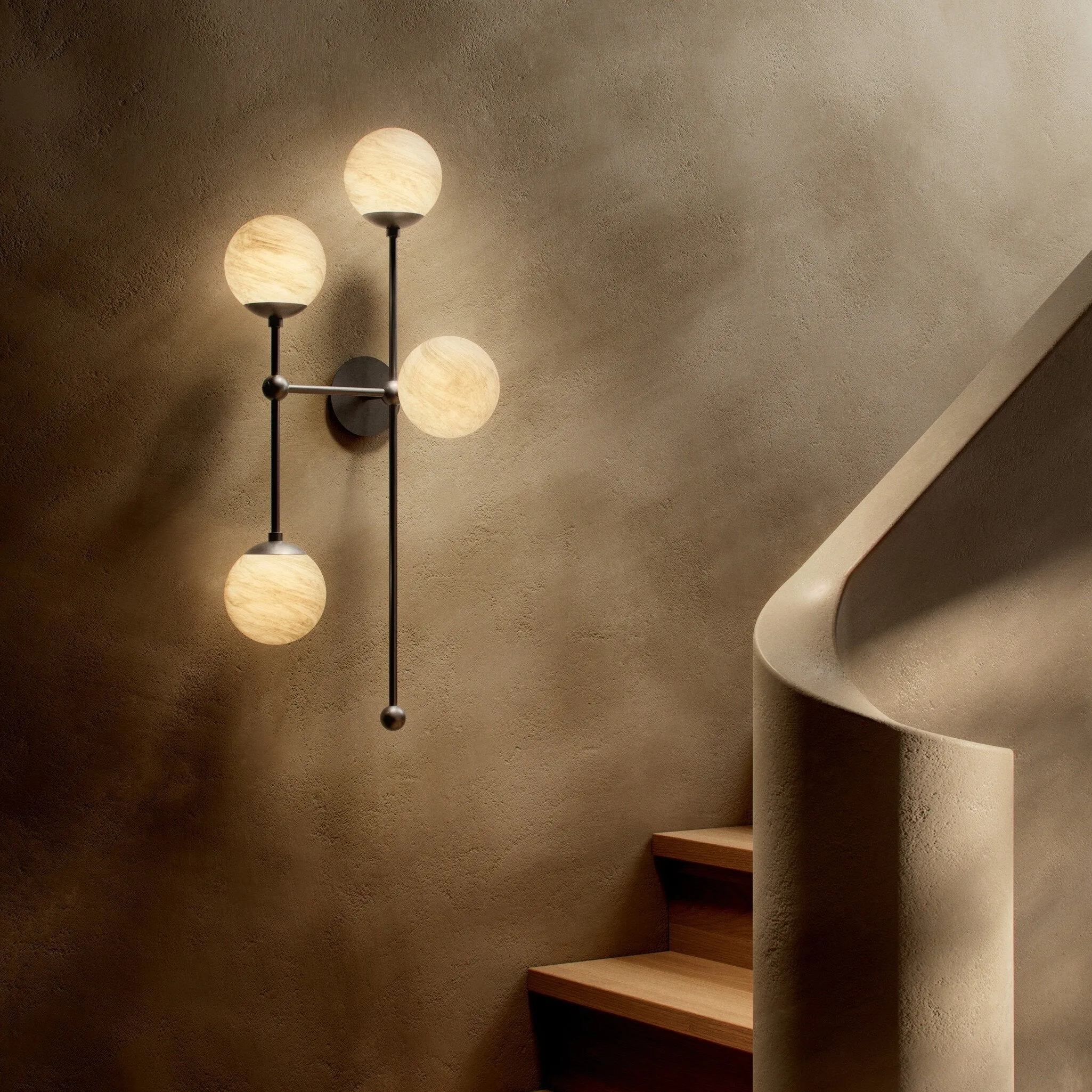 Schwung Armstrong 4-Light Wall Sconce