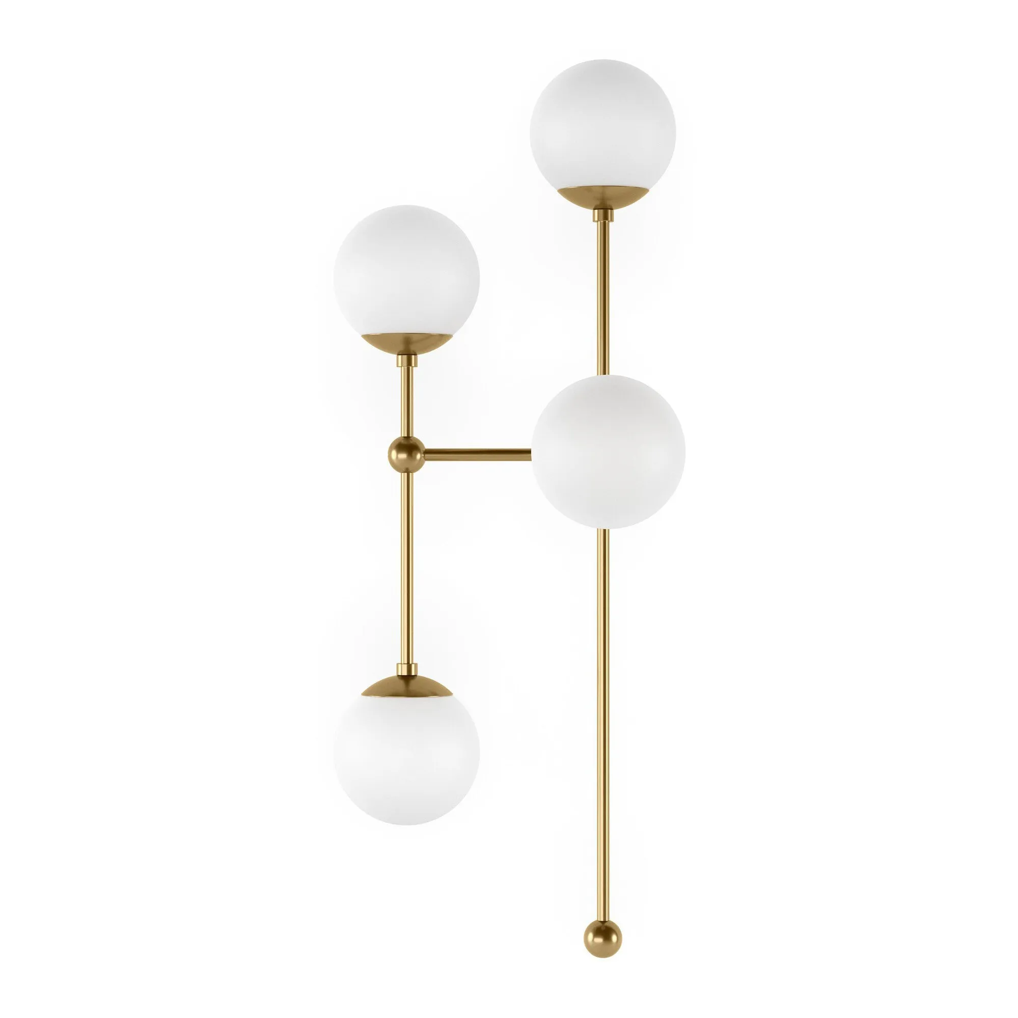 Schwung Armstrong 4-Light Wall Sconce