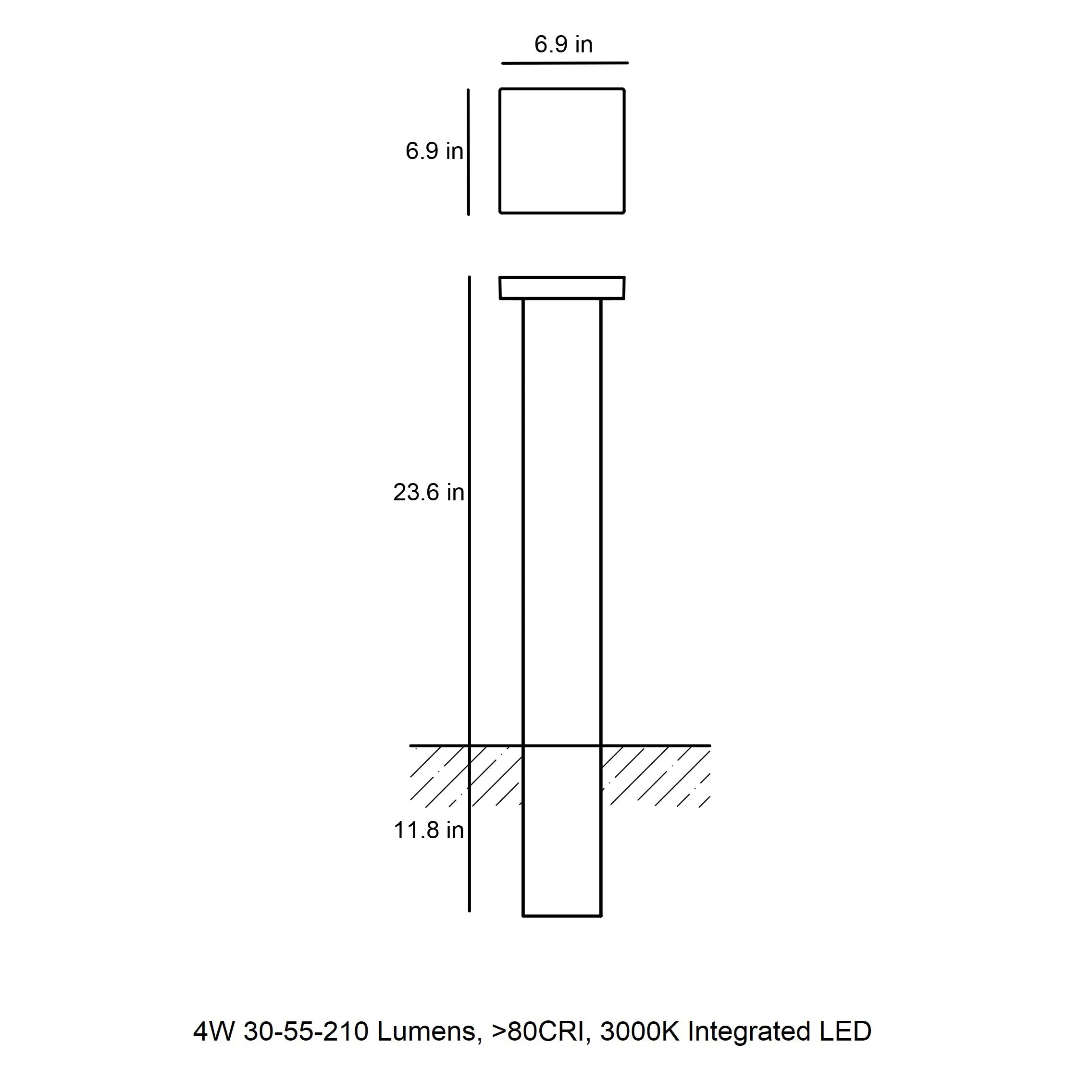 Scotty Outdoor LED Solar Path Light