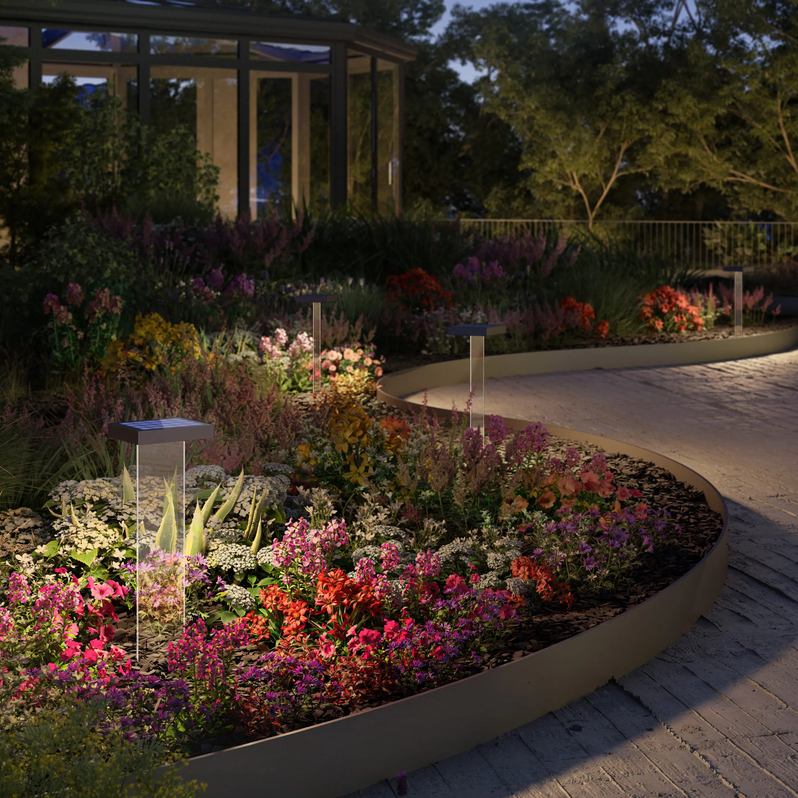 Scotty Outdoor LED Solar Path Light