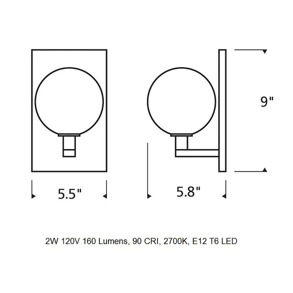 Sean Lavin Gambit Single Wall Light