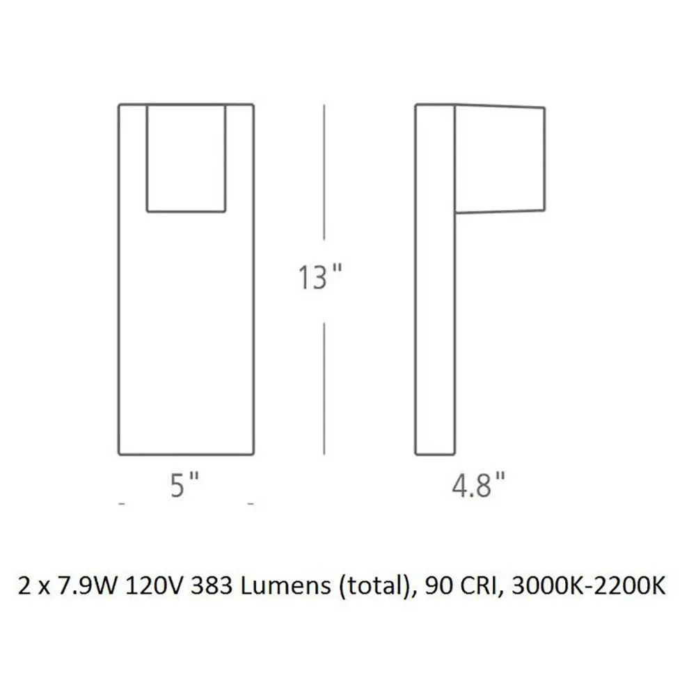 Sean Lavin Quadrate Outdoor Wall Sconce