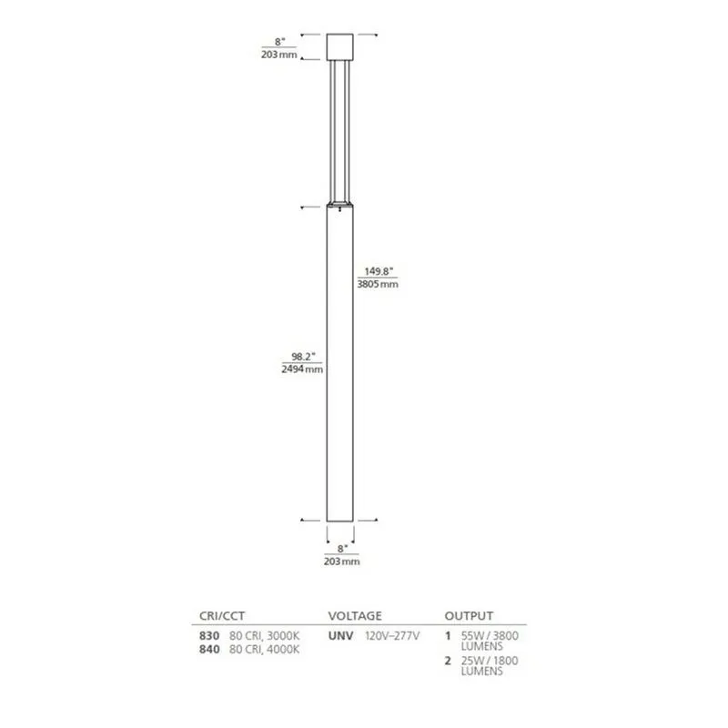 Sean Lavin Turbo Outdoor Light Column