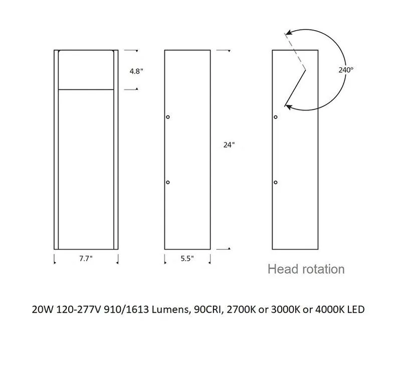 Sean Lavin Zur Outdoor Wall Light