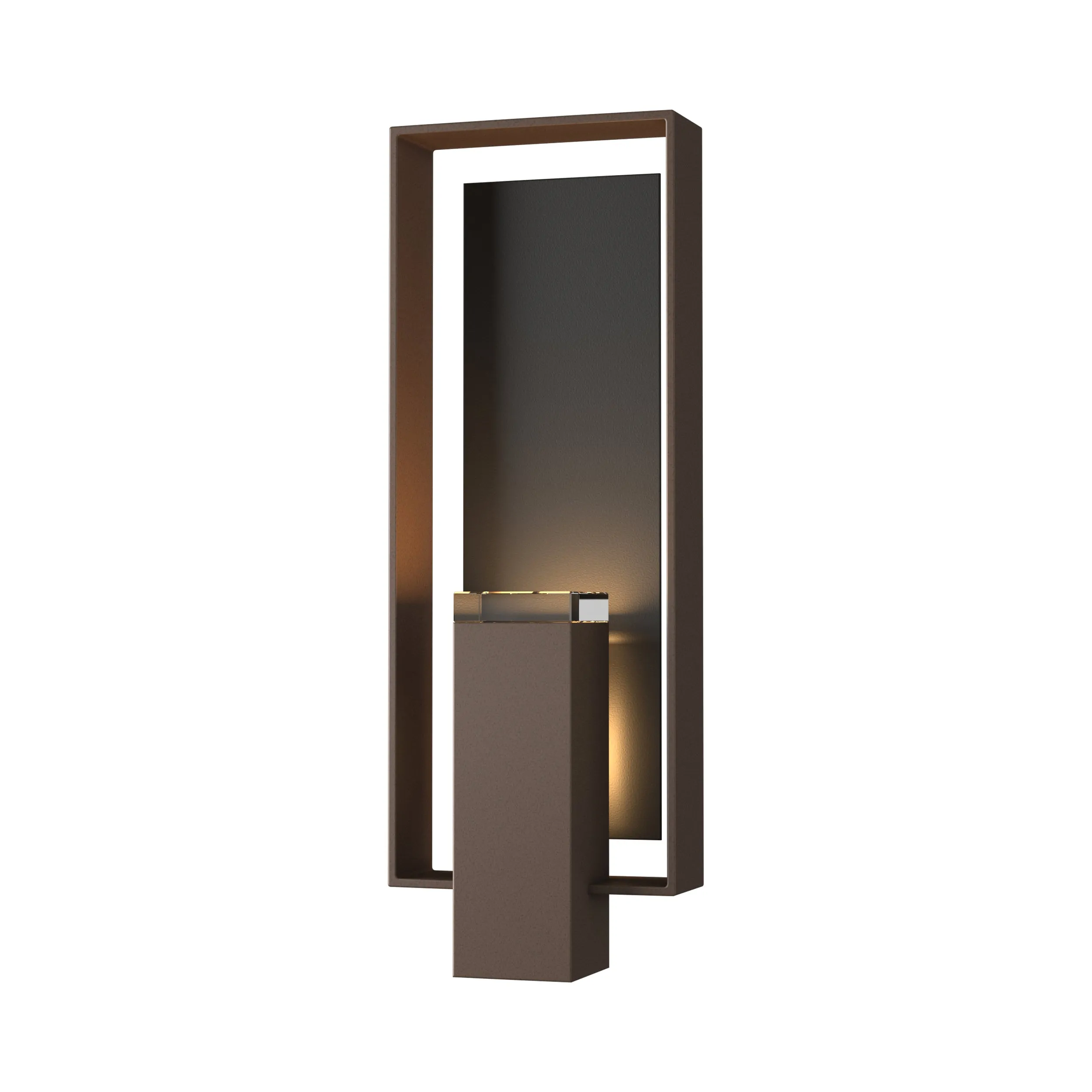 Shadow Box Large Outdoor Sconce