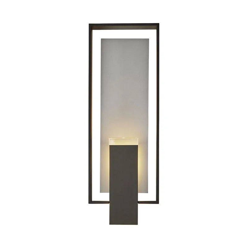 Shadow Box Large Outdoor Sconce