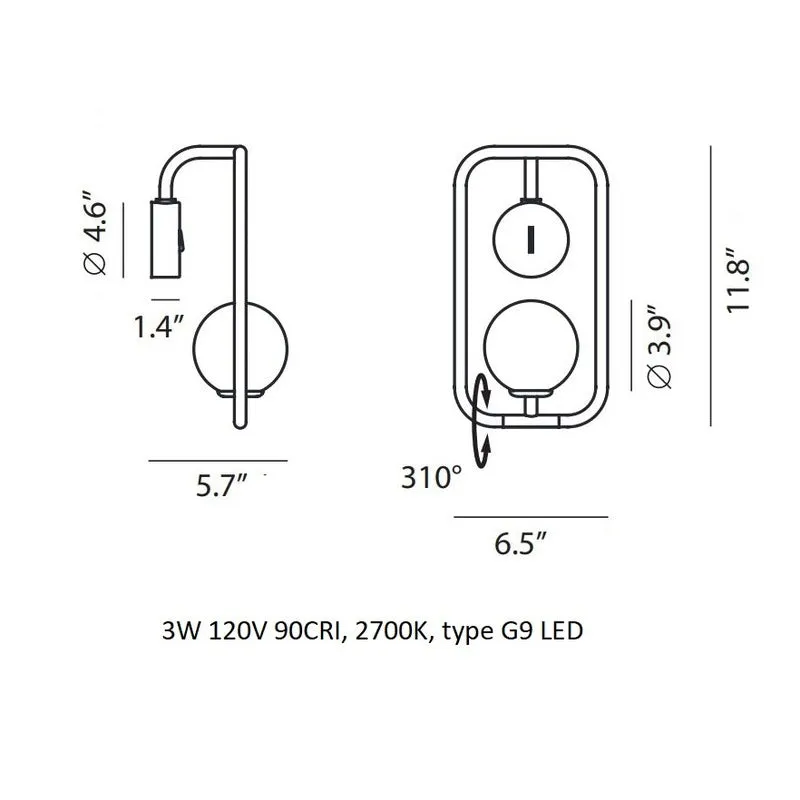 Sircle Wall Light