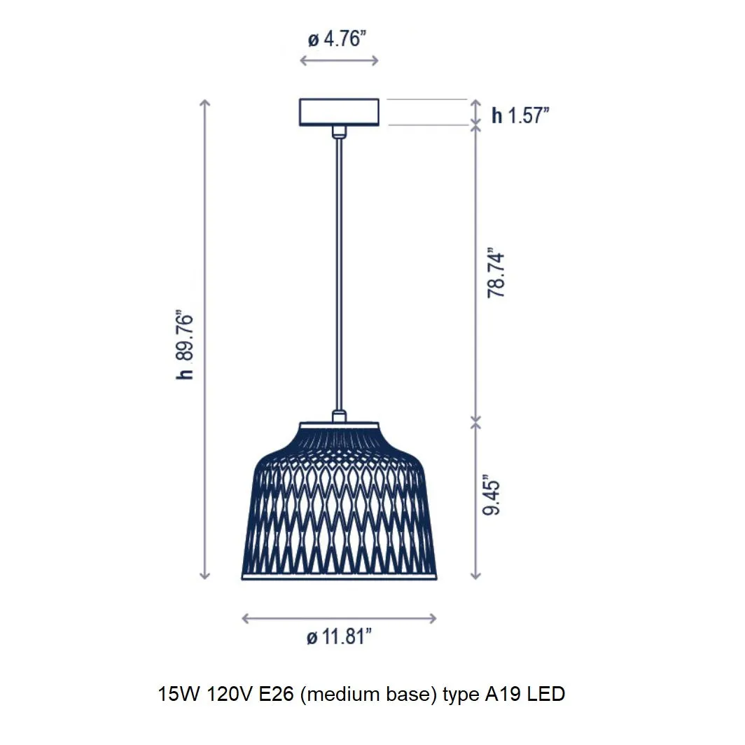 Soft Outdoor Pendant Light