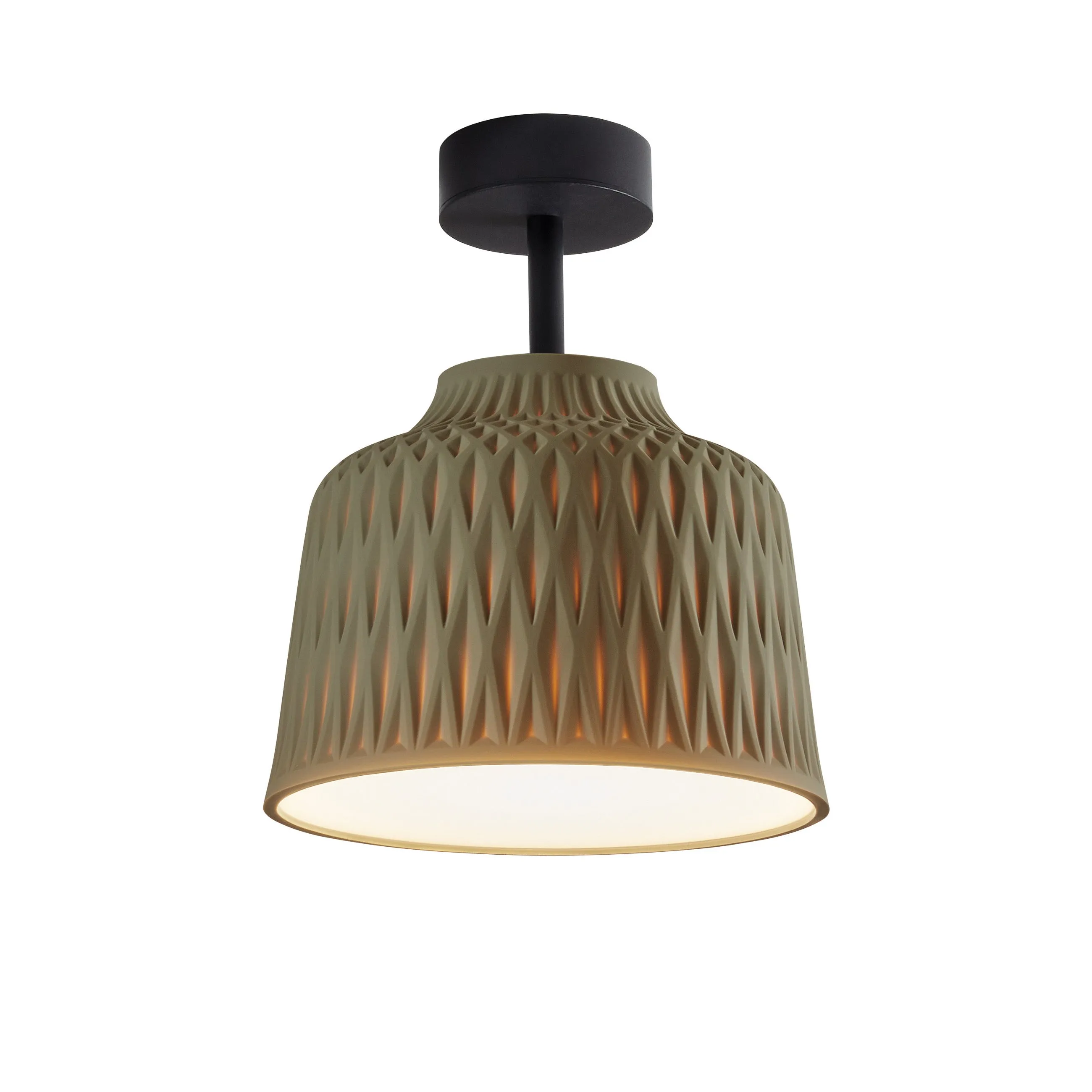 Soft Outdoor Semi Flush Mount