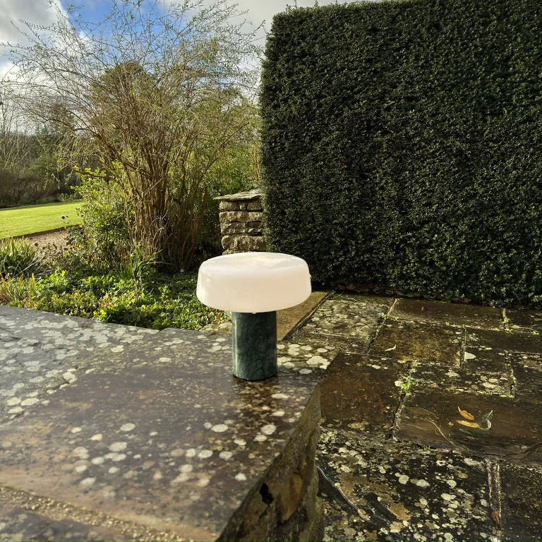 Solid Marble Rechargeable Table Lamp