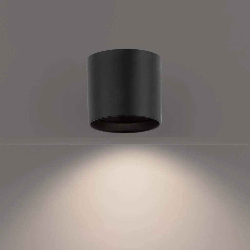 Squat LED Outdoor Flush Mount