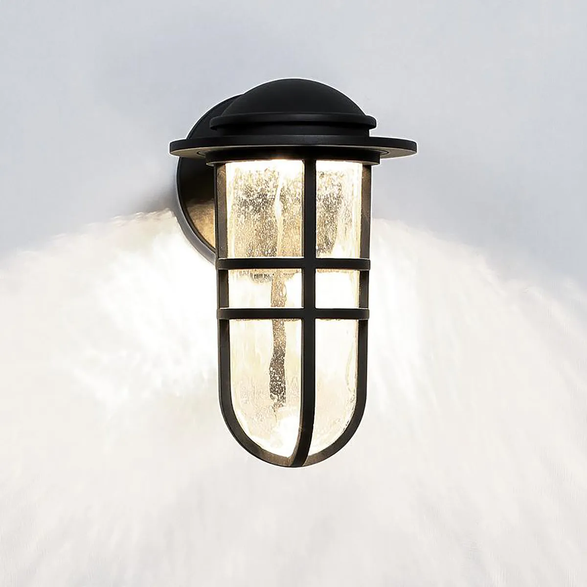 Steampunk LED Outdoor Wall Light