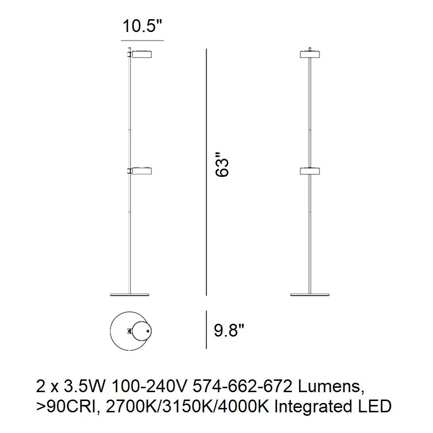 Super O Portable Outdoor LED Floor Lamp
