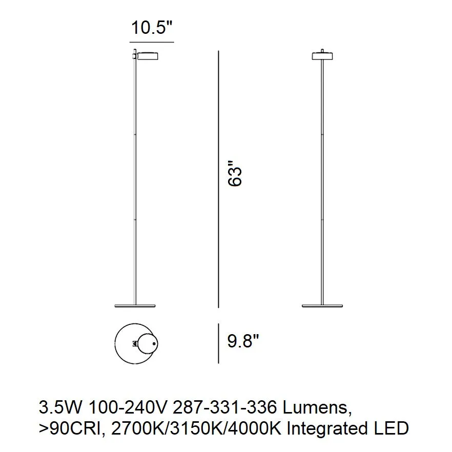 Super O Portable Outdoor LED Floor Lamp