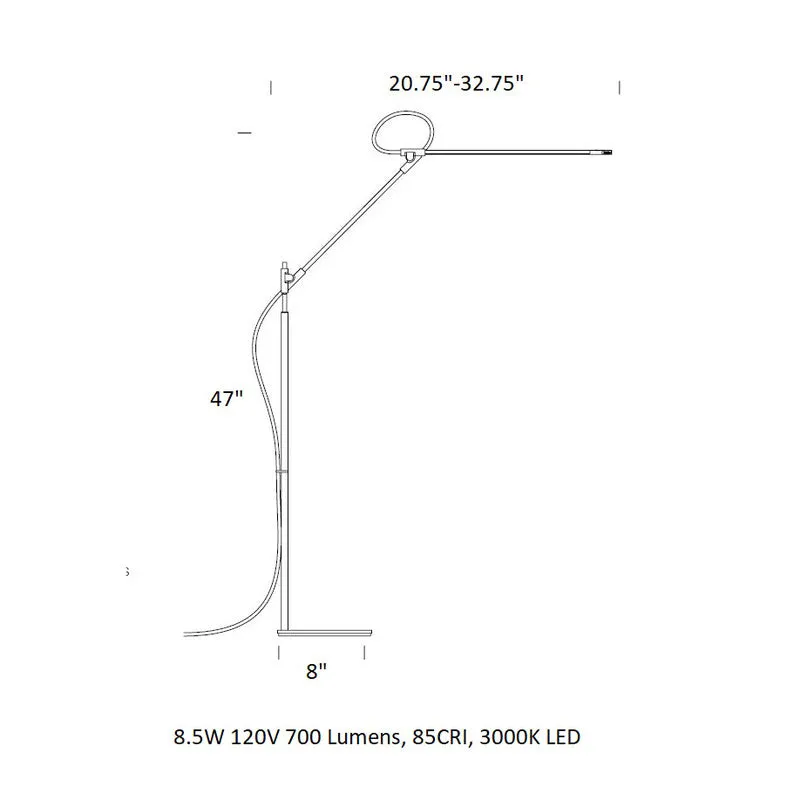 Superlight LED Floor Lamp