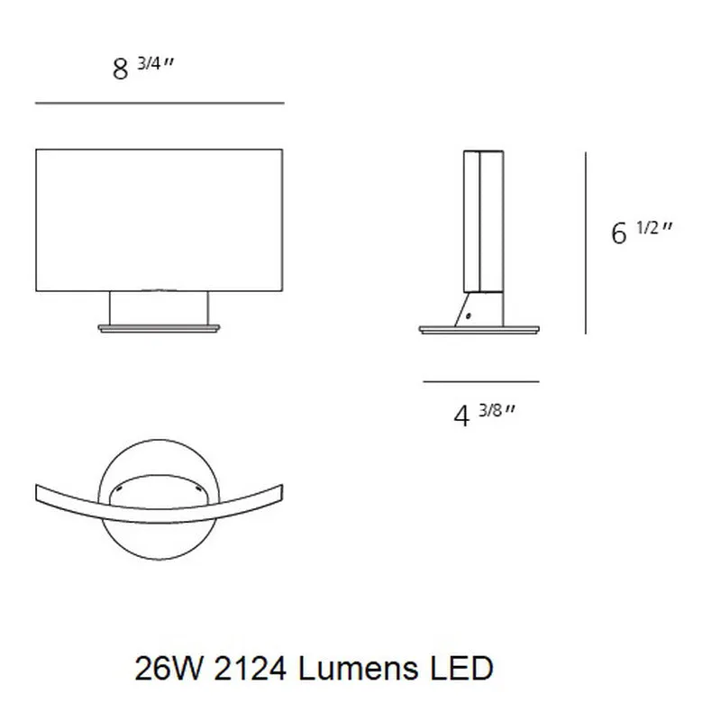 Surf Micro Wall Sconce