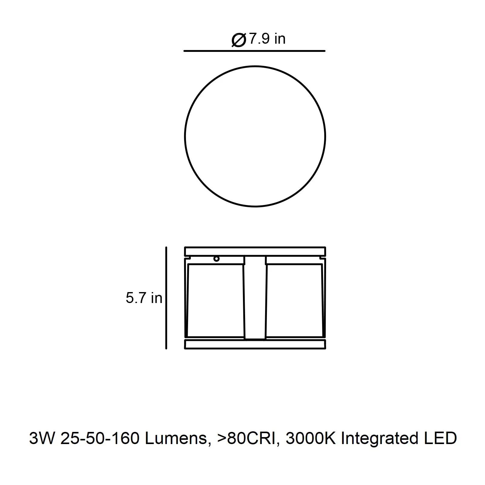 Swing Outdoor LED Solar Bollard Light