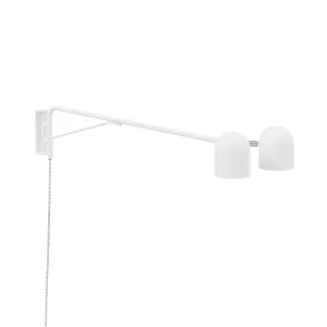 Tandem Swing Arm Wall Lamp