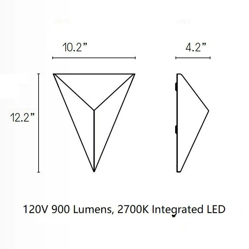 Tetra Wall Light